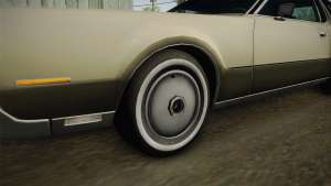 Lincoln Continental Mark IV 1972 for GTA San Andreas - wheels