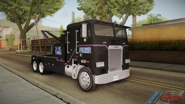 Freightliner FLA 9664 v1.0 for GTA San Andreas - front view