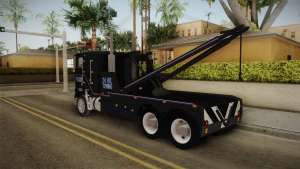 Freightliner FLA 9664 v1.0 for GTA San Andreas - rear view