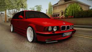BMW 5 Series E34 Touring Stance for GTA San Andreas - front view