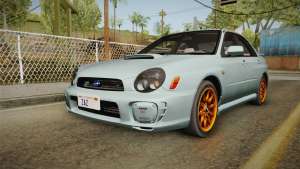 Subaru Impreza WRX Tunable for GTA San Andreas - front view