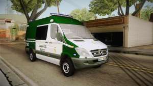 Mercedes-Benz Sprinter GC Trafico Spanish for GTA San Andreas - front view