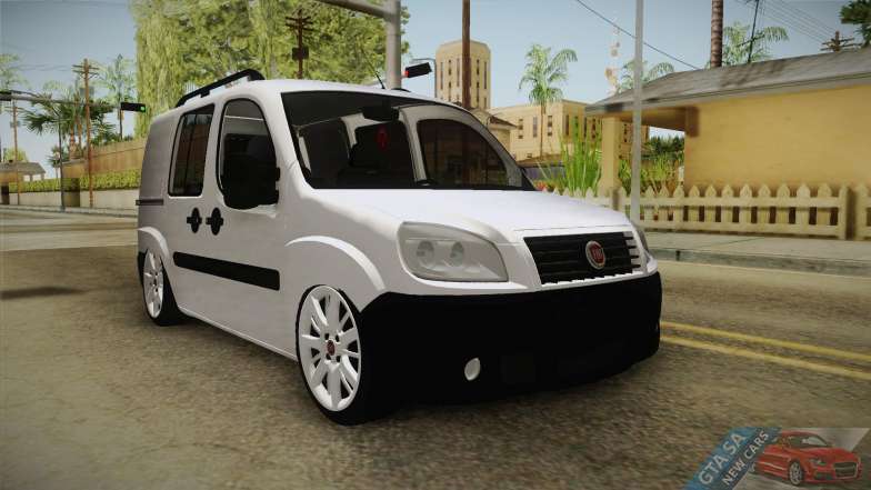 Fiat Doblo 2008 for GTA San Andreas - front view