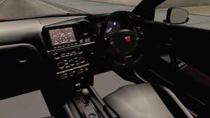 Nissan GT-R R35 2015 Liberty Walk Performance for GTA San Andreas - interior