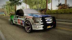 Ford F-350 Livery Philippines for GTA San Andreas - front view