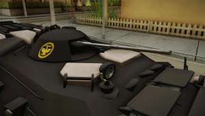 Hungary Police TEK APC for GTA San Andreas - gun