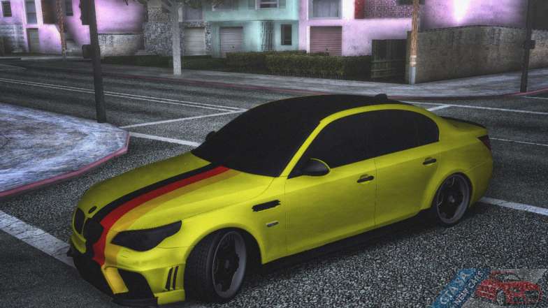 BMW M5 E60 for GTA San Andreas - front view