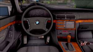 BMW 750i E38 1996 for GTA San Andreas - interior