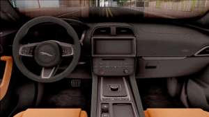 Jaguar F-Pace S for GTA San Andreas - interior