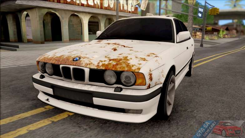 BMW 5-er E34 for GTA San Andreas - front view