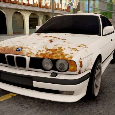 BMW 5-er E34 for GTA San Andreas - front view