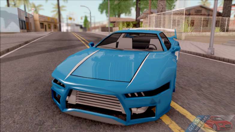 BlueRay's Infernus V9+V10 for GTA San Andreas - front view