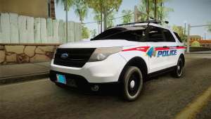 Ford Explorer 2012 YRP for GTA San Andreas - front view