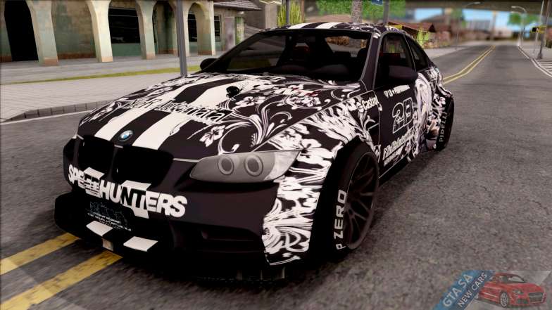 BMW M3 E92 2B of NieR: LB Performance for GTA San Andreas - front view