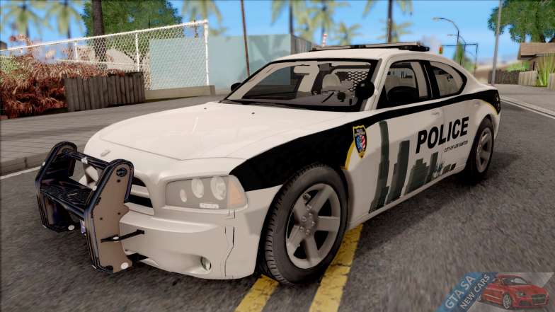 Dodge Charger Los Santos Police Department 2010 for GTA San Andreas - front view