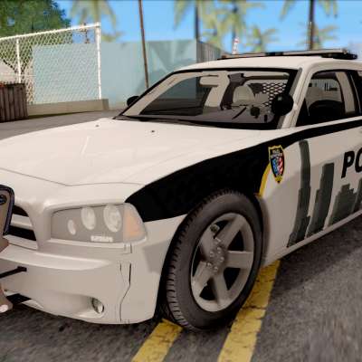 Dodge Charger Los Santos Police Department 2010 for GTA San Andreas - front view