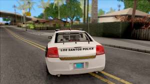 Dodge Charger Los Santos Police Department 2010 for GTA San Andreas - rear view