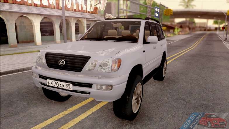 Lexus LX470 2003 for GTA San Andreas - front view