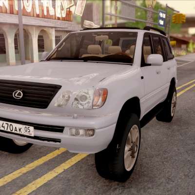 Lexus LX470 2003 for GTA San Andreas - front view