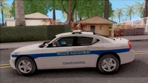 Dodge Charger San Andreas State Troopers 2010 for GTA San Andreas - side view