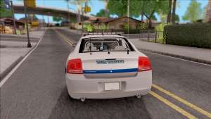 Dodge Charger San Andreas State Troopers 2010 for GTA San Andreas - rear view