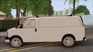 Chevrolet Express Undercover Surveillance Van for GTA San Andreas - side view