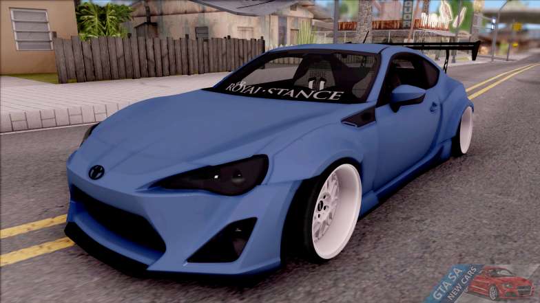 Toyota GT86 for GTA San Andreas - front view