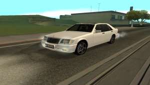 Mercedes-Benz S600 Armenian for GTA San Andreas - front view