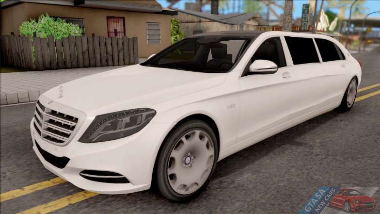 Mercedes-Maybach S600 Pullman for GTA San Andreas - front view