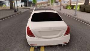 Mercedes-Maybach S600 Pullman for GTA San Andreas - rear view