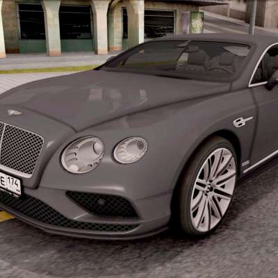 Bentley Сontinental GT for GTA San Andreas - front view