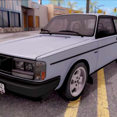 Volvo 242 InterCooler Turbo for GTA San Andreas - front view