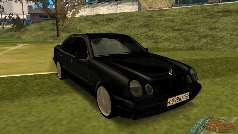 Mercedes-Benz E420 W210 for GTA San Andreas - front view