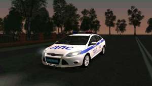 Ford Focus Police for GTA San Andreas - front view