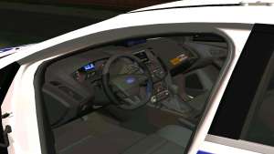 Ford Focus Police for GTA San Andreas - interior