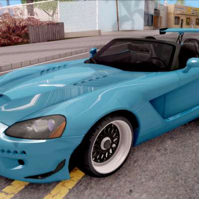 Dodge Viper SRT-10 Widebody 2003 for GTA San Andreas - front view