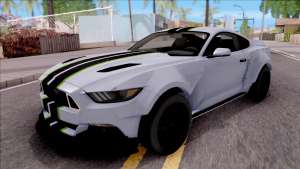 Ford Mustang 2015 Need For Speed Payback Edition for GTA San Andreas - front view