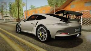 Porsche 911 GT3 RS 2015 for GTA San Andreas - rear view