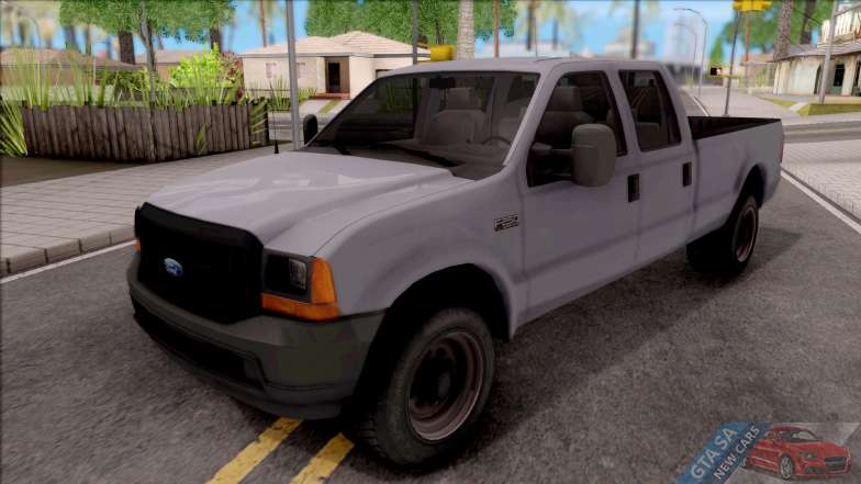 Ford F-250 for GTA San Andreas - front view