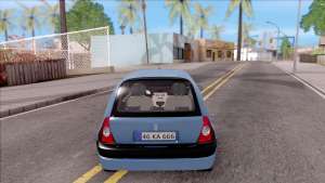 Renault Clio v2 for GTA San Andreas - rear view