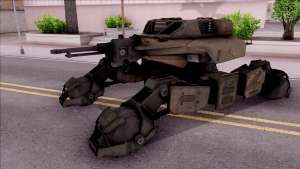 Mobile Art-Installation COD: Advance Warfare for GTA San Andreas - front view