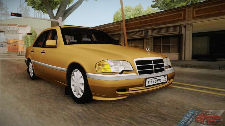 Mercedes-Benz W202 C230 for GTA San Andreas - front view