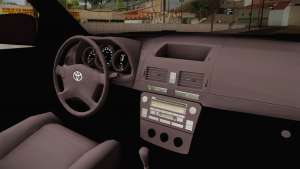 Toyota Fortuner V for GTA San Andreas - interior