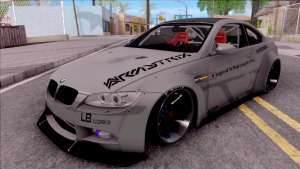 BMW M3 E92 Liberty Walk Performance 2013 for GTA San Andreas - front view