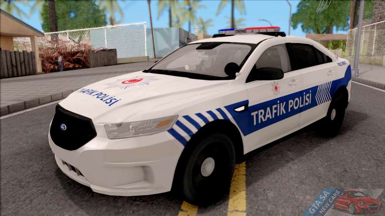 Ford Taurus Turkish Traffic Police for GTA San Andreas - front view