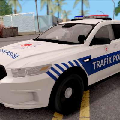 Ford Taurus Turkish Traffic Police for GTA San Andreas - front view