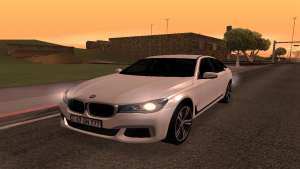 BMW 750i Armenian for GTA San Andreas - front view