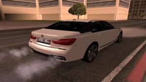 BMW 750i Armenian or GTA San Andreas - rear view