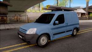 Citroen Berlingo Mk2 Van for GTA San Andreas - front view