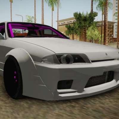 Nissan Skyline R32 Rocket Bunny for GTA San Andreas - front view